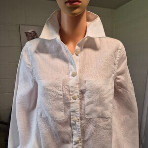 SANCIA-Faye Shirt, Size XS: White